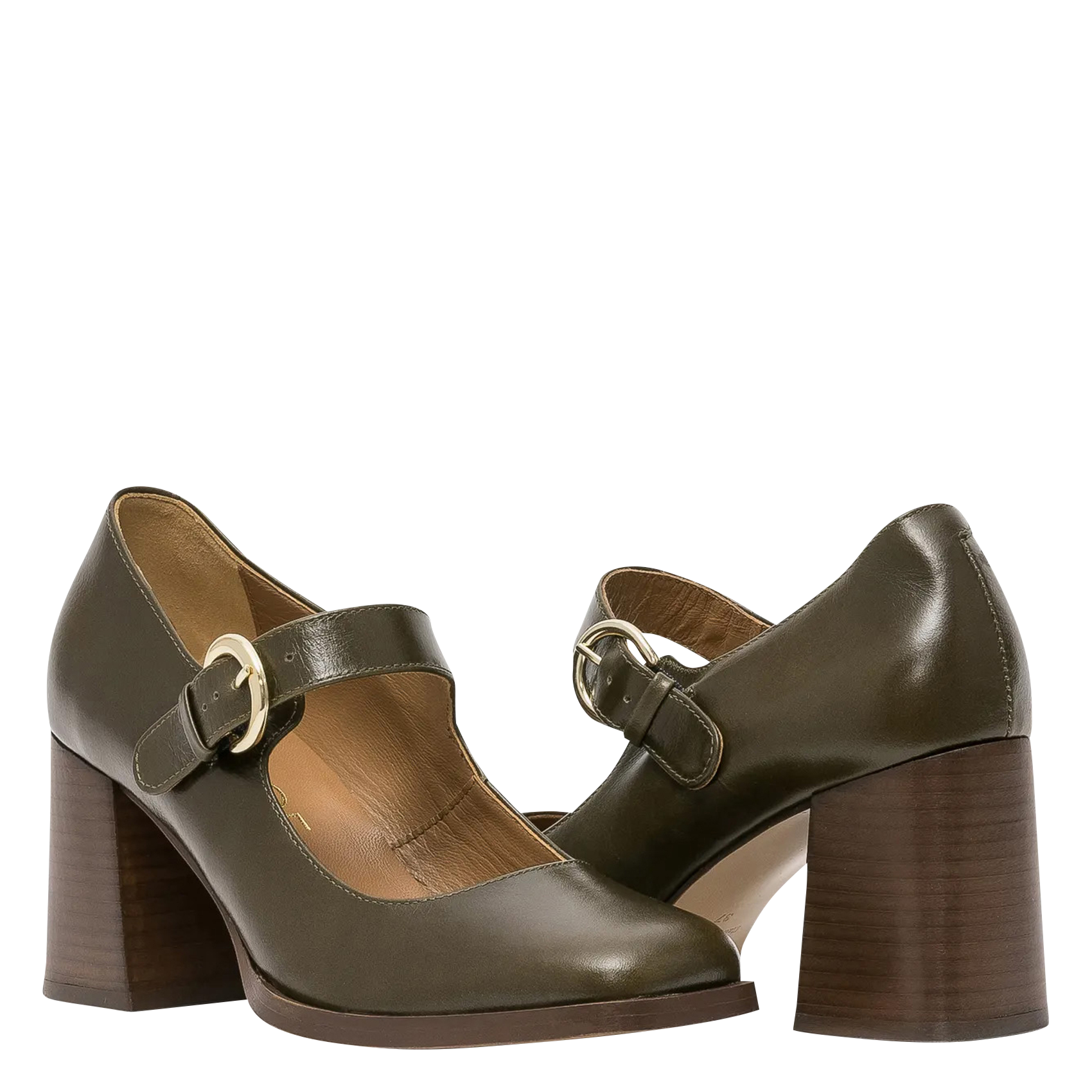 ISIS - Babies en cuir | Vert
