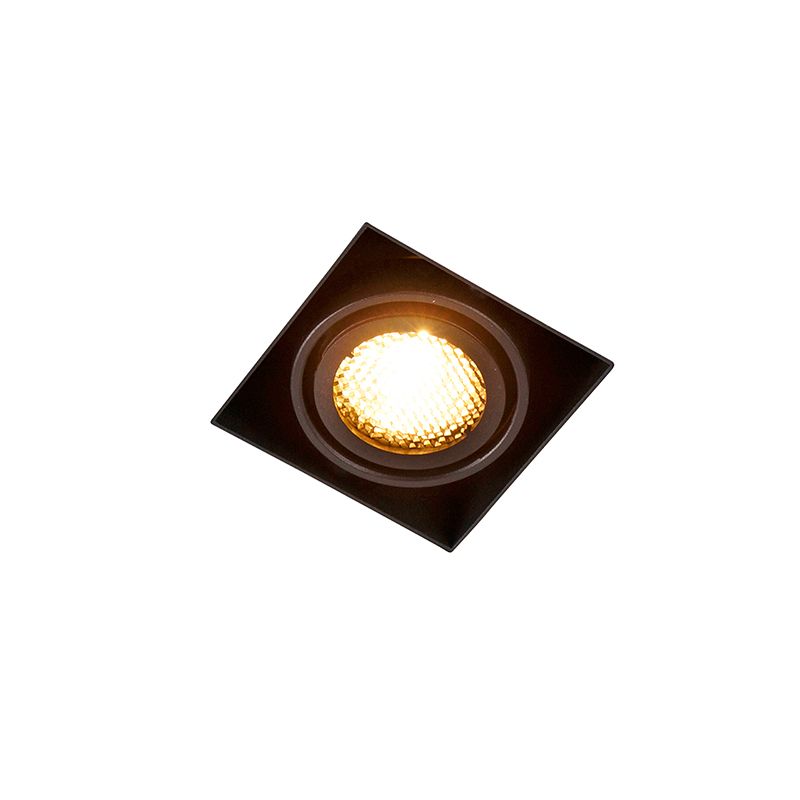 Inbouwspot zwart draai- en kantelbaar Trimless - Oneon Honey