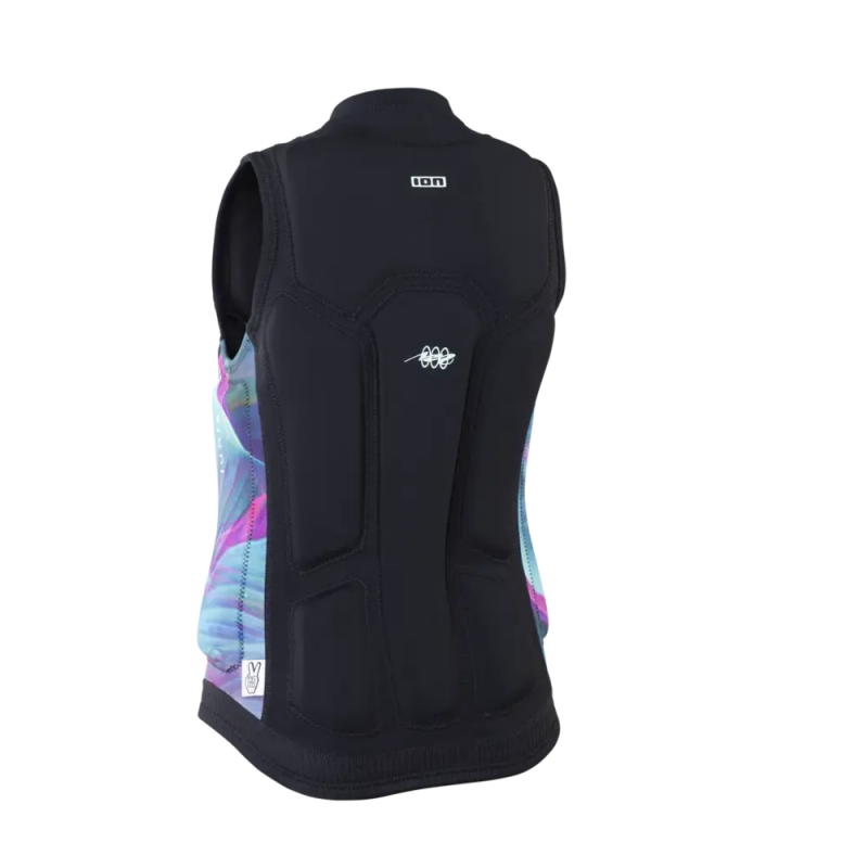 Gilet impact wake femme ion vest lunis frontzip tropical