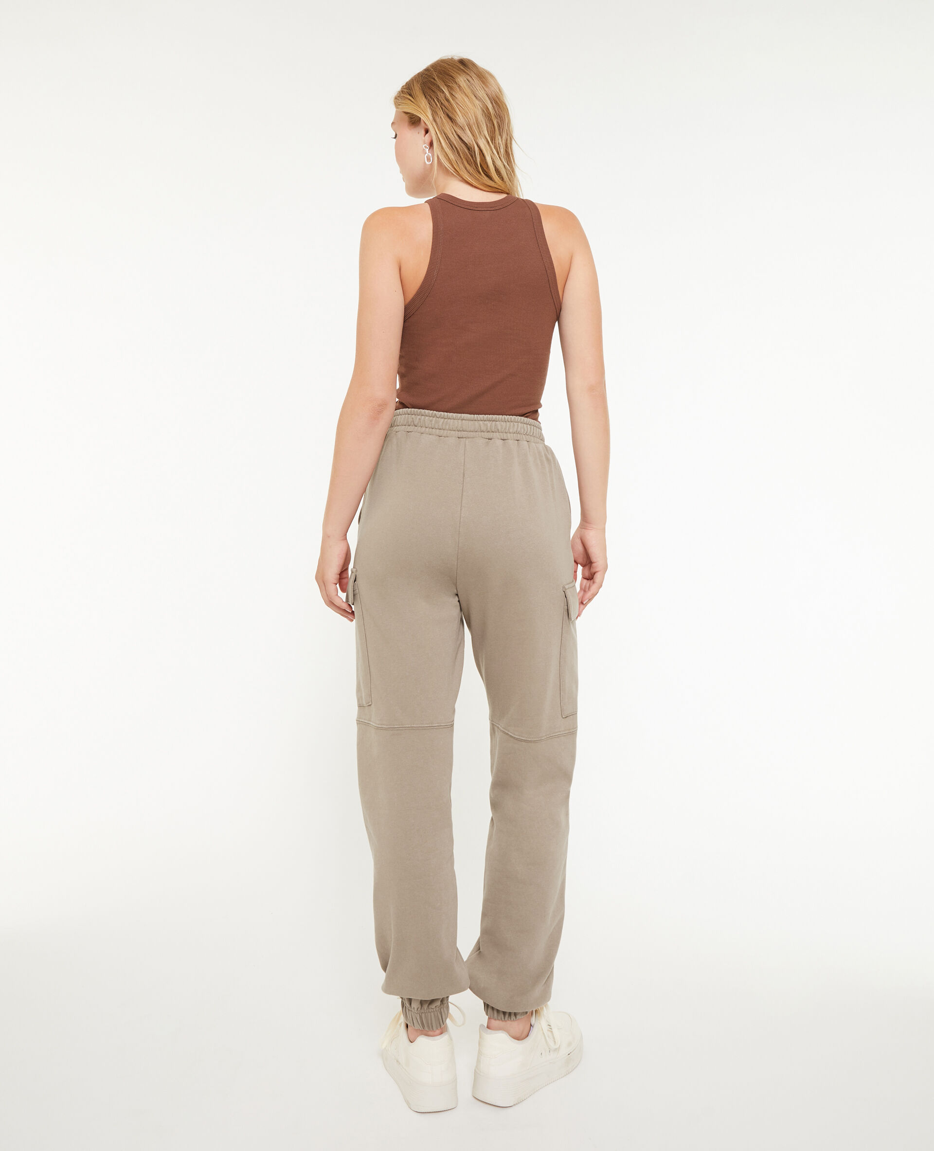 Pantalon de jogging cargo - Taupe