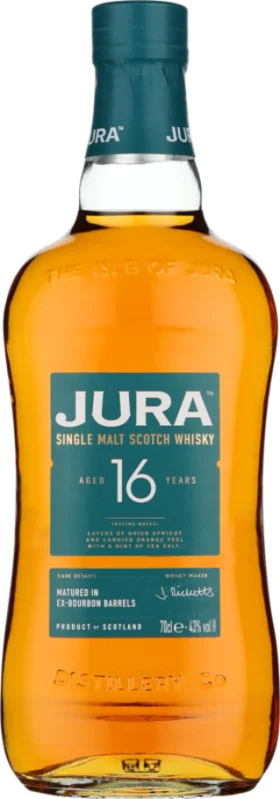 JURA 16 YEARS SINGLE MALT 70CL