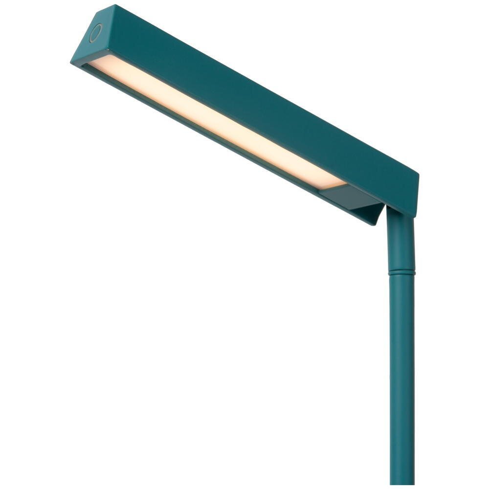 LED vloerlamp met leesarm Lavale in turquoise 3W 130lm
