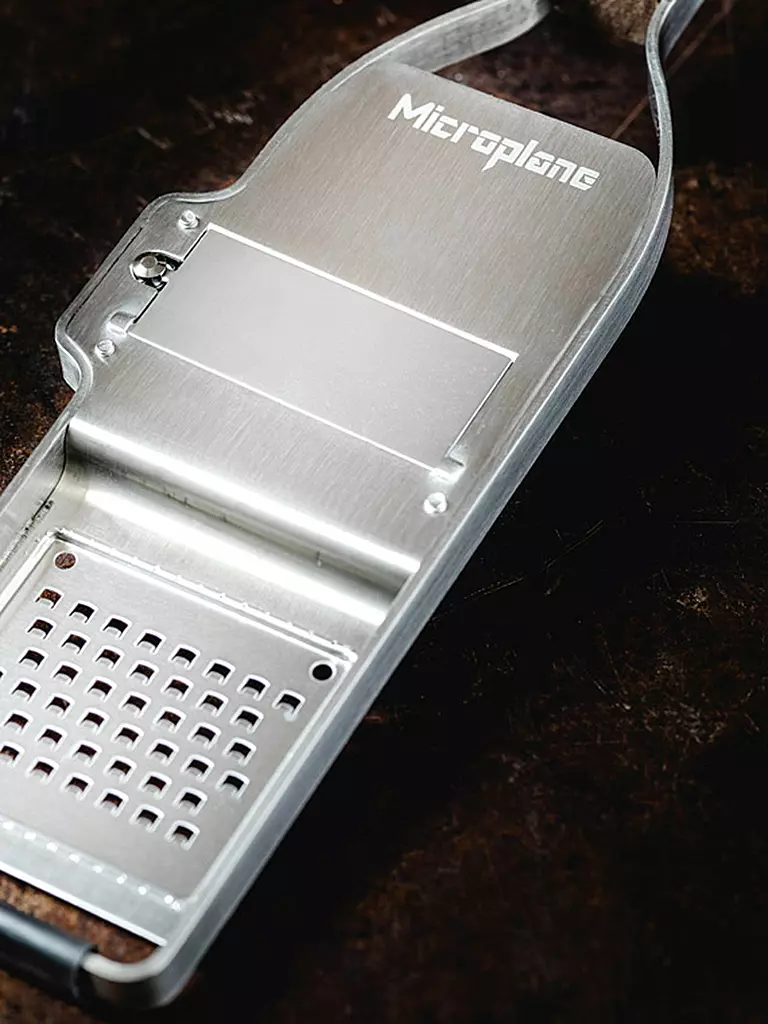 MICROPLANE Trüffel Hobel 2in1 MASTER SERIES braun