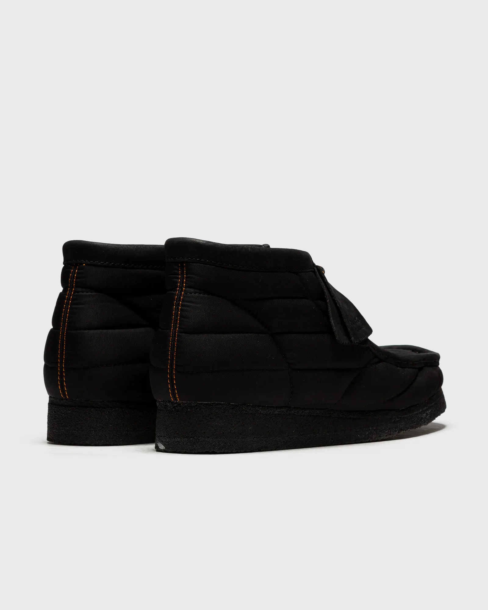 Clarks Originals Wallabee Boot Black Quilted