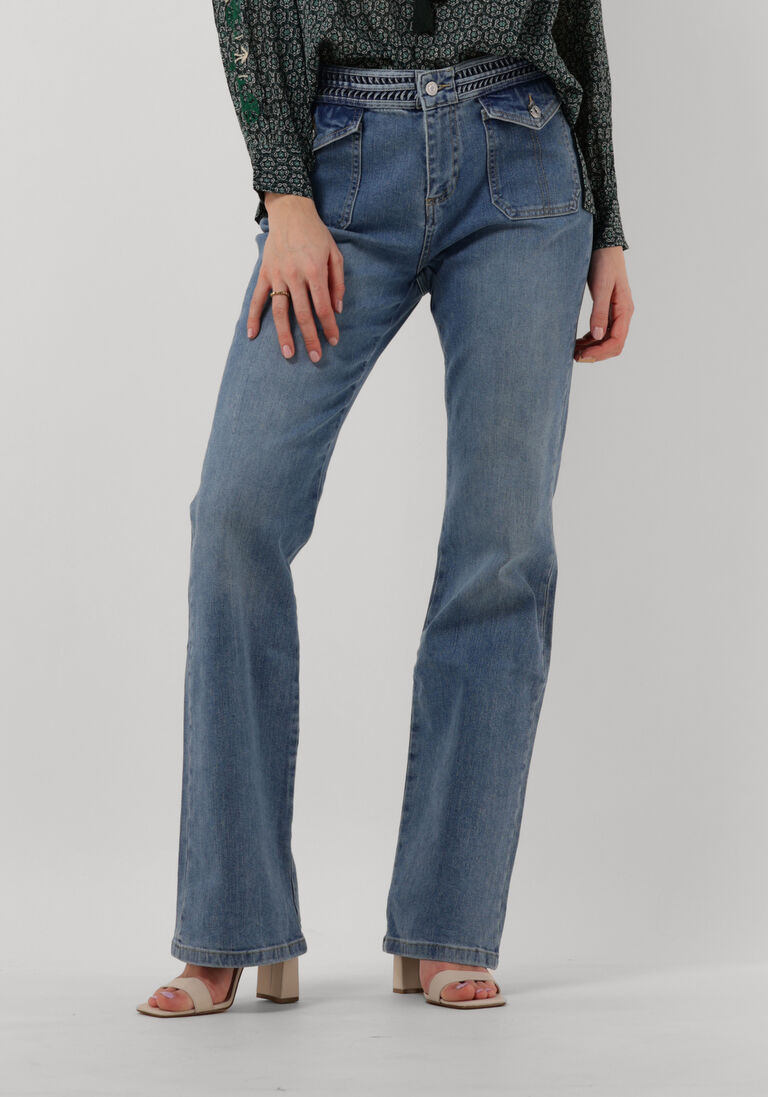VANESSA BRUNO blauwe vanessa bruno flared jeans nano