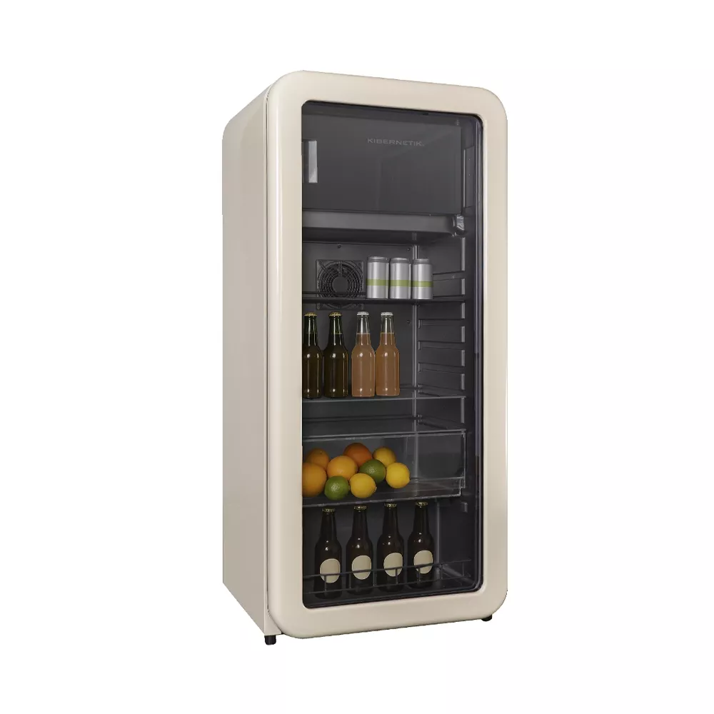 Kibernetik FSP RKS149 Retro Getränkekühlschrank beige