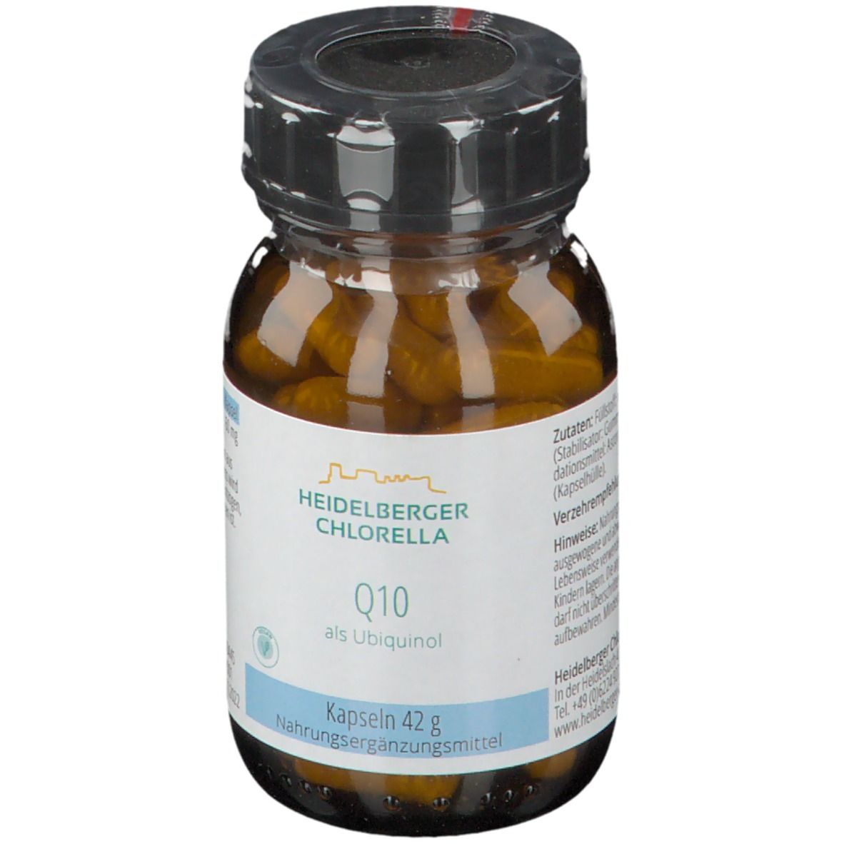 Heidelberger Chlorella® Q10 als UbiquinoL Kapseln