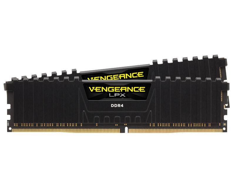 Corsair DDR4-RAM Vengeance LPX Black 2400 MHz 2x 8 GB High-Performance Arbeitsspeicher