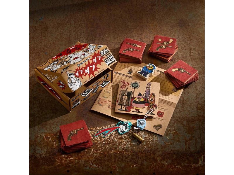 Heldbergs Games Partyspiel DAN DAN DAN Ein analog-darwinistisches Reaktions-Ballerspiel