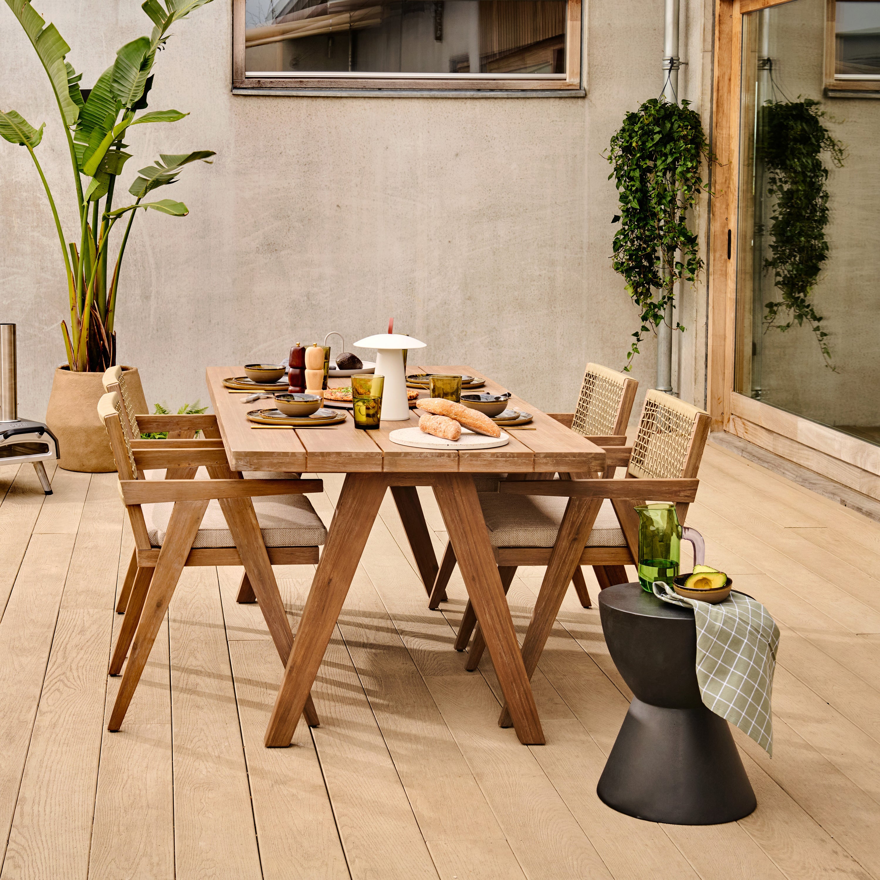 Walra Dry with Cubes Uni Keuken- en Theedoekset 3 st. - Groen