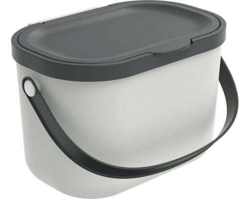 Rotho ALBULA kunststof gft-bak, 3,2 l, wit