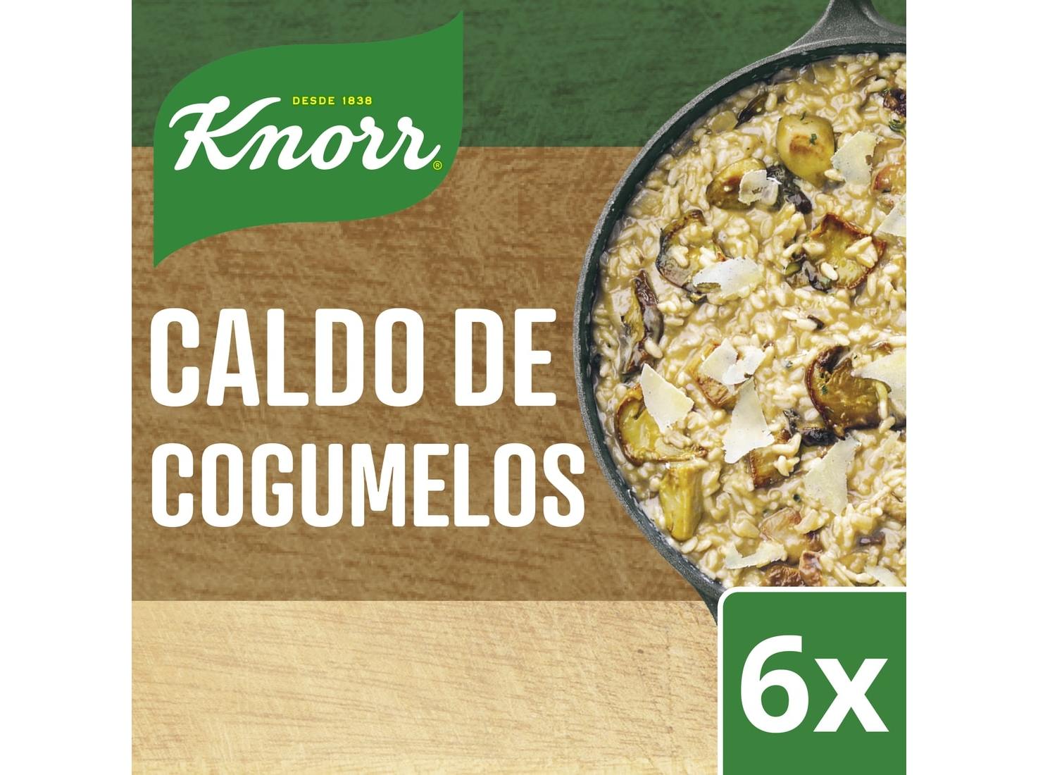 CALDOS COGUMELOS KNORR 6 CUBOS