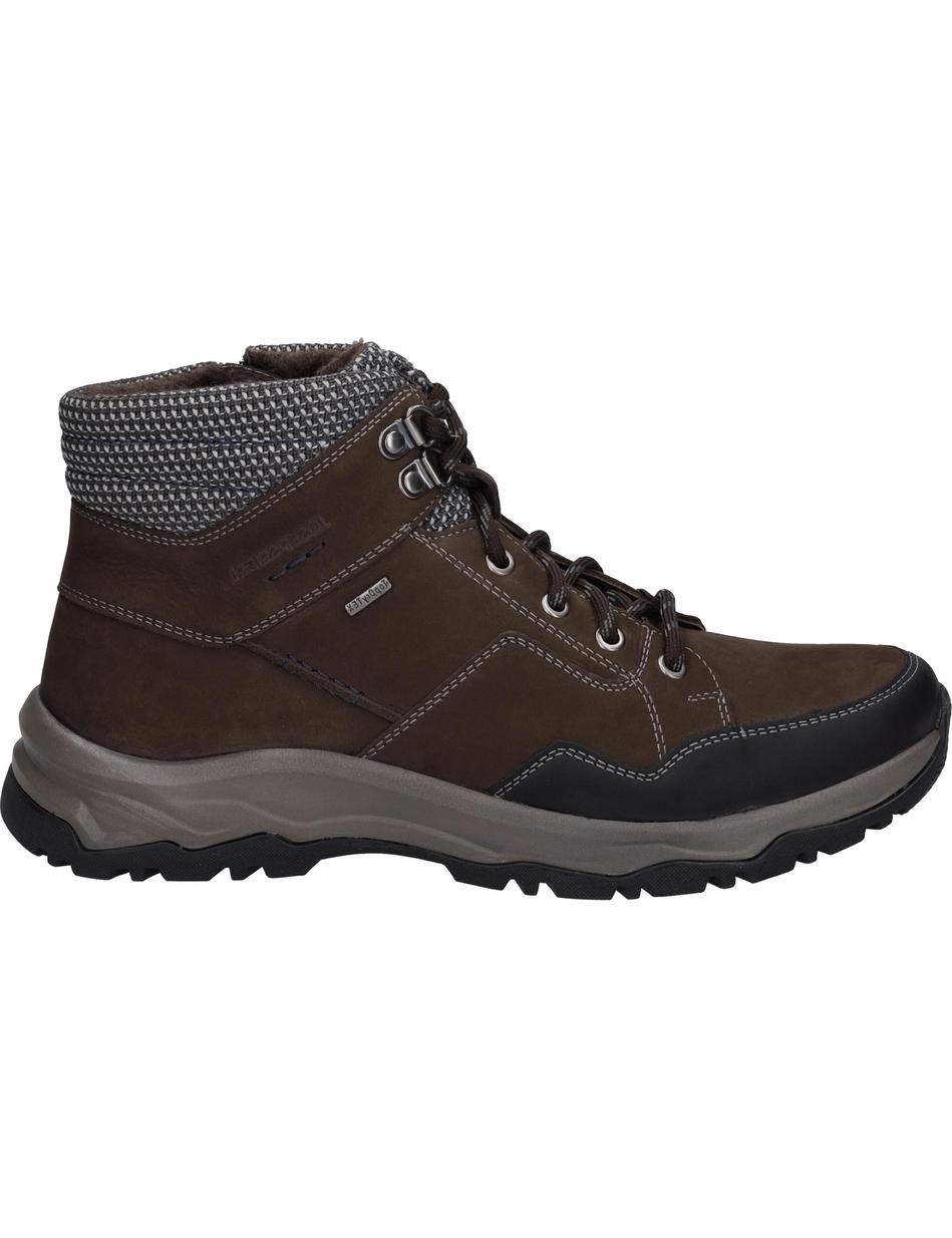 Stiefelette Leroy 53, braun-kombi