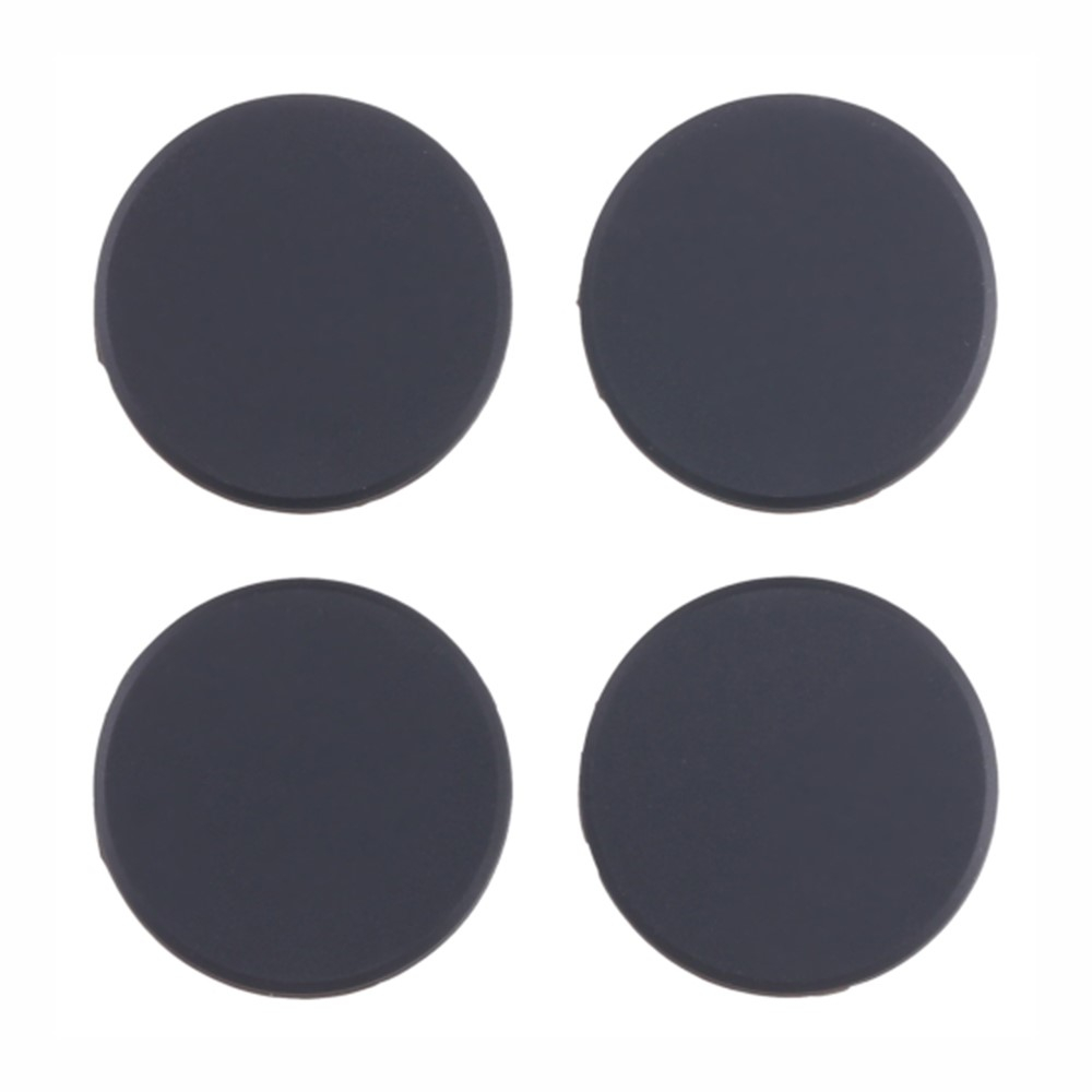 (4er Set) Ersatz Füsschen Gummifuss Kit für MacBook Air A2681 / Pro A2485 / A2442 / A2941 / A2991 / A2992  - Schwarz