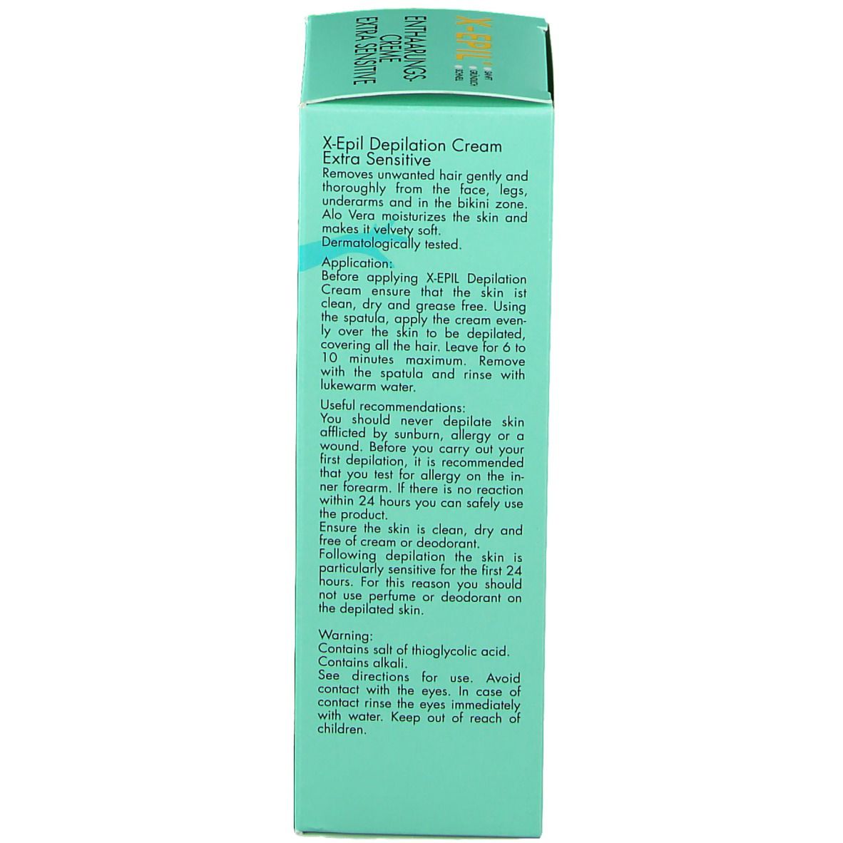 X-Epil Enthaarungscreme Sensitive