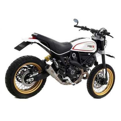 Silencieux Arrow Pro-race Nichrom embout acier - Gris