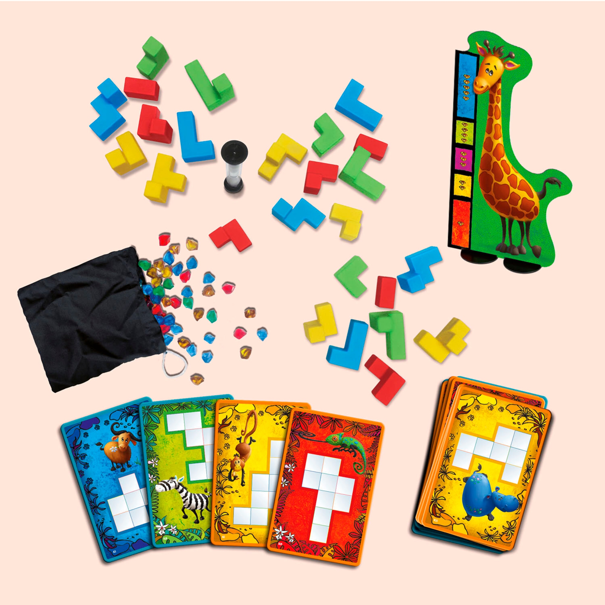 Kosmos Brettspiel Ubongo Junior 3-D