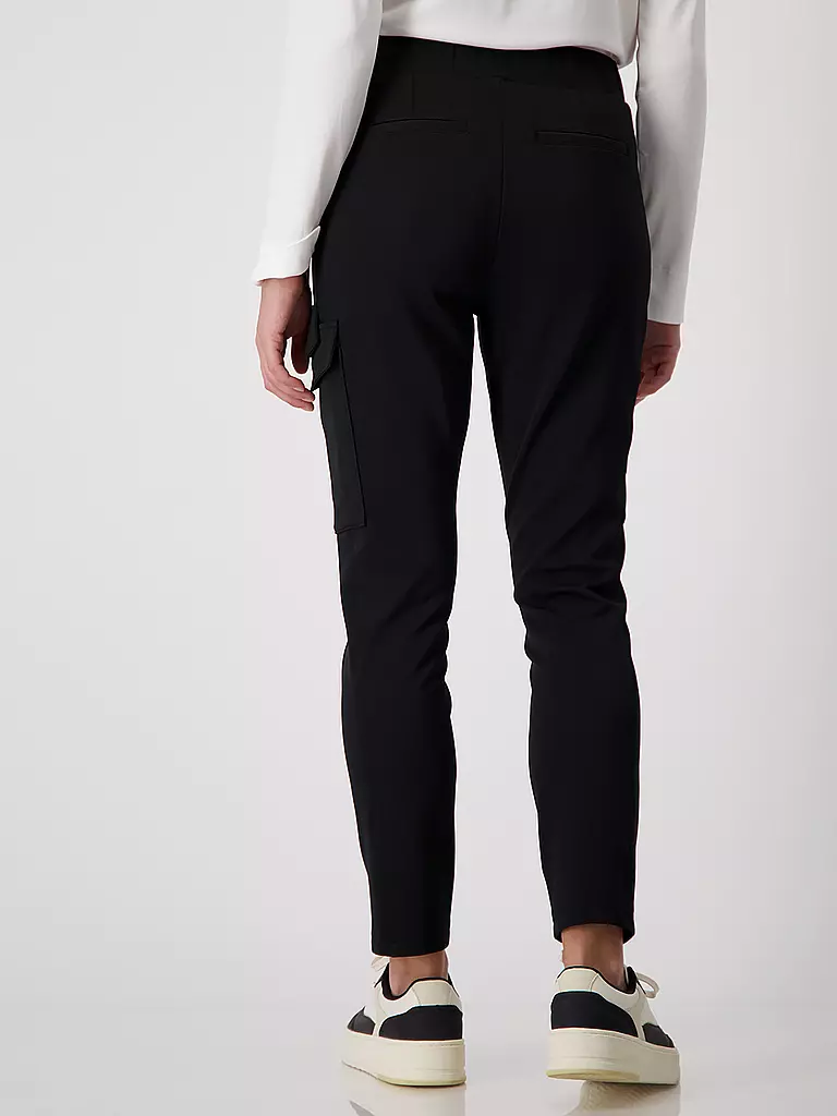 MONARI Cargohose schwarz