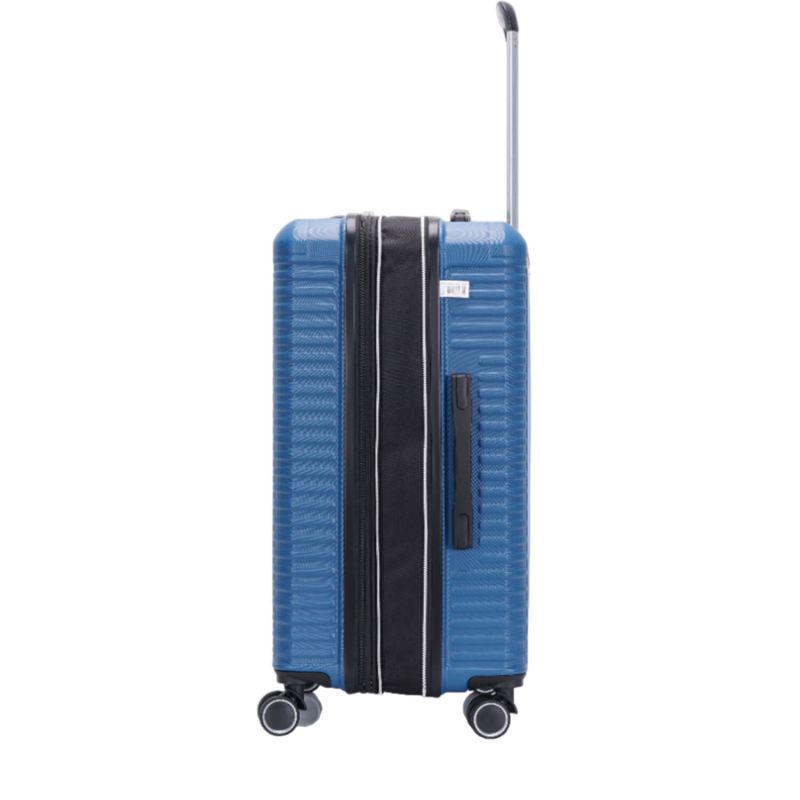 Lot de 3 valises rigides 329 Extensibles 55, 66 et 76 cm Bleu foncé