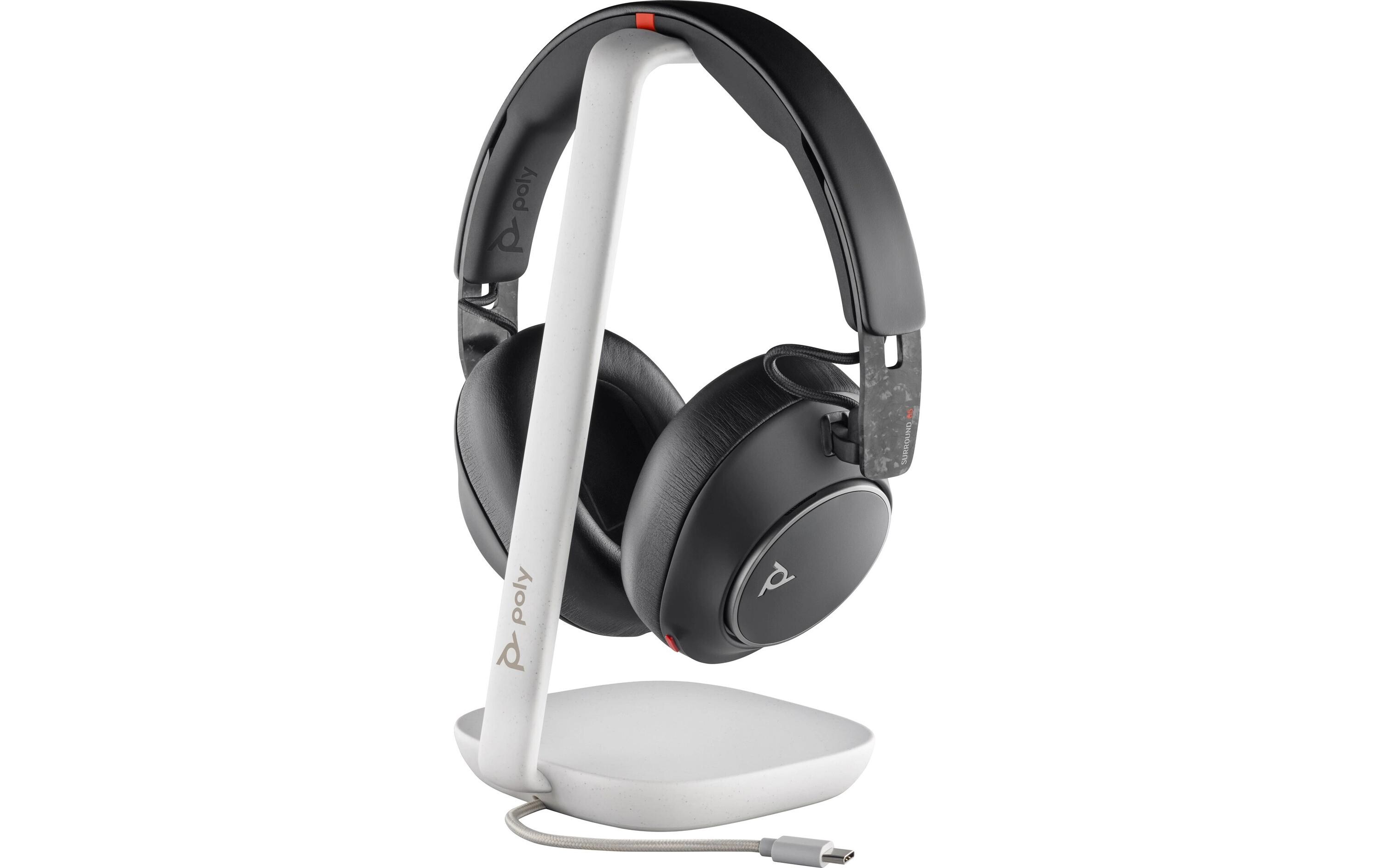 Headset Poly Voyager Surround 85 UC<br>Bluetooth-Headset mit adaptiver ANC und kabellosem Aufladen