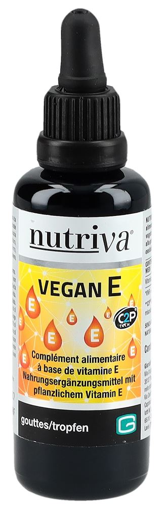 NUTRIVA Vegan E Tropfen (n) Glasfl 30 ml