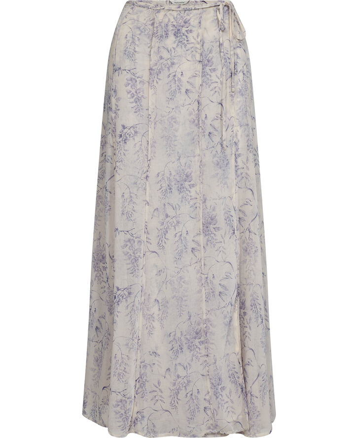 Holzweiler Ivy Print Wrap Skirt Lilac mix