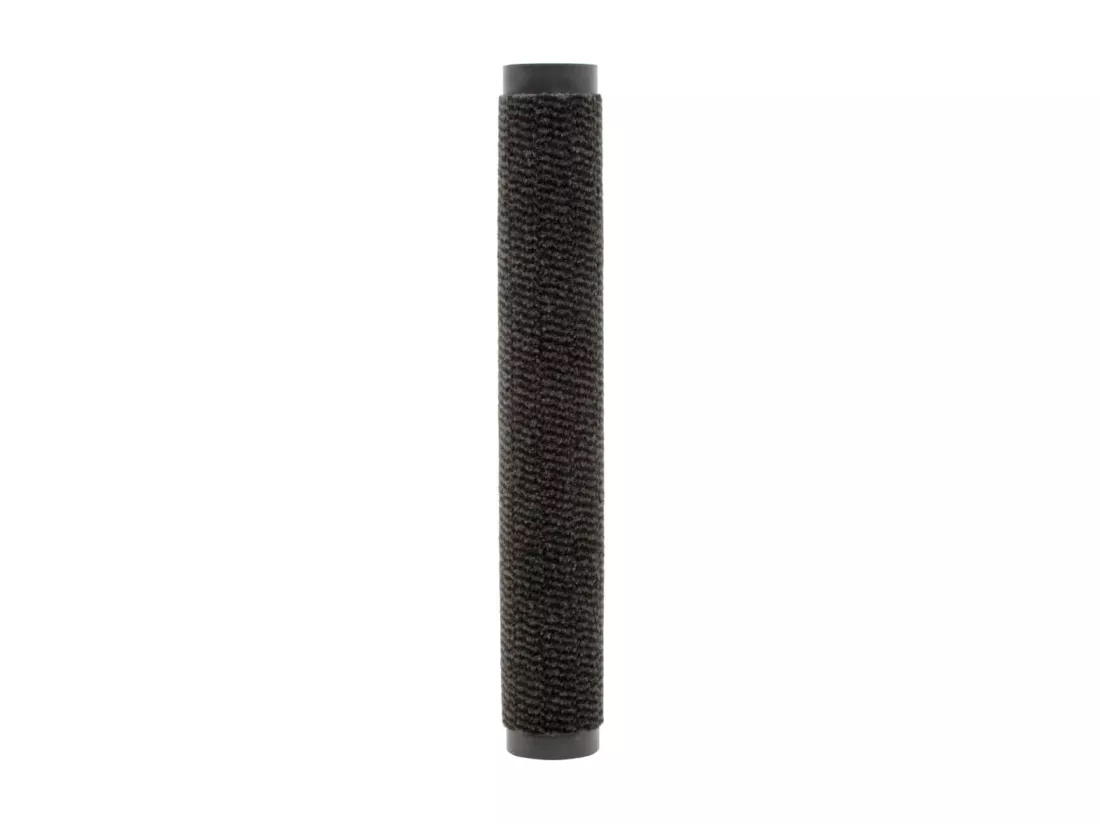 Paillassons rectangulaires 2 pcs 80 x 120 cm Noir
