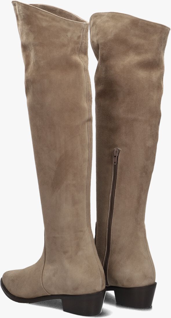 taupe notre-v hoge laarzen 394492