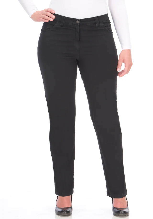 KjBRAND Straight-Jeans »Babsie« mit Stretch