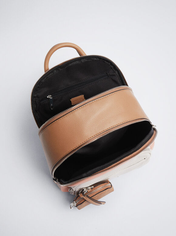 Mochila Patchwork para Pendurar - Coral