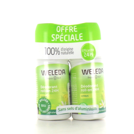 Déodorant 24h Citrus Weleda