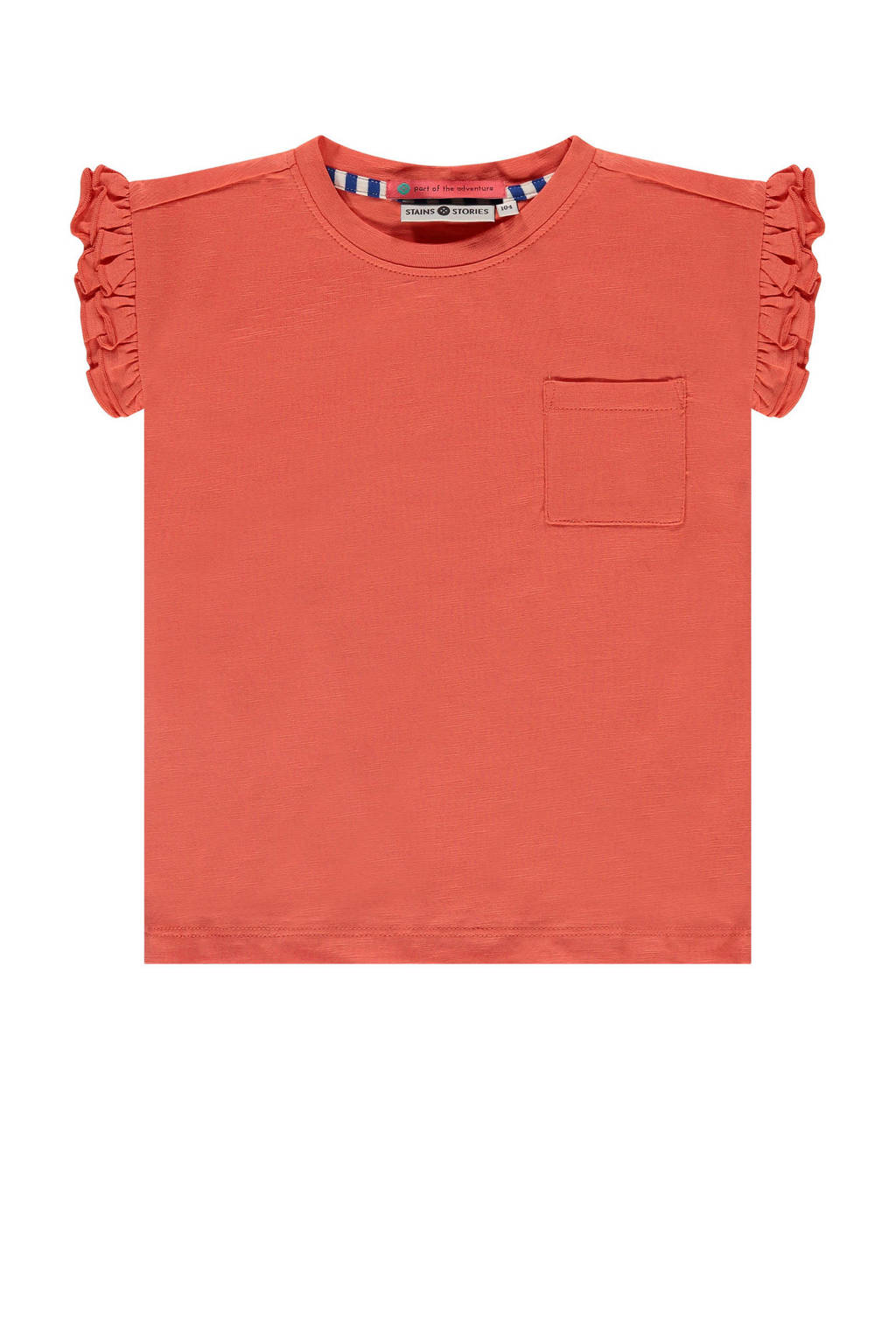 Stains&Stories T-shirt oranje