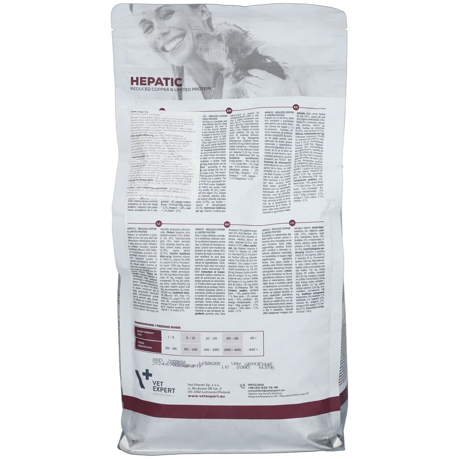 VETEXPERT Hepatic Dog