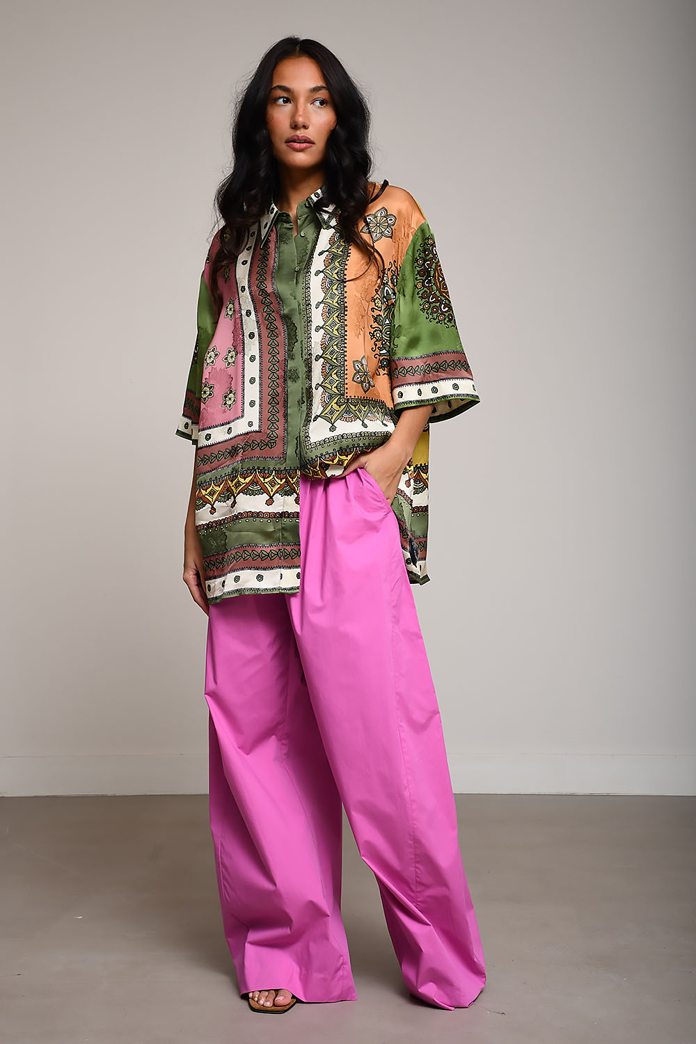 Dora cotton pants