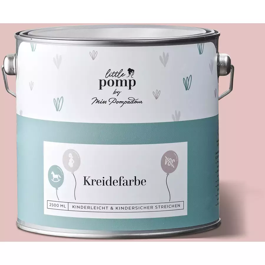 LittlePomp Kreidefarbe Rosa & Einzigartig 2.5L
