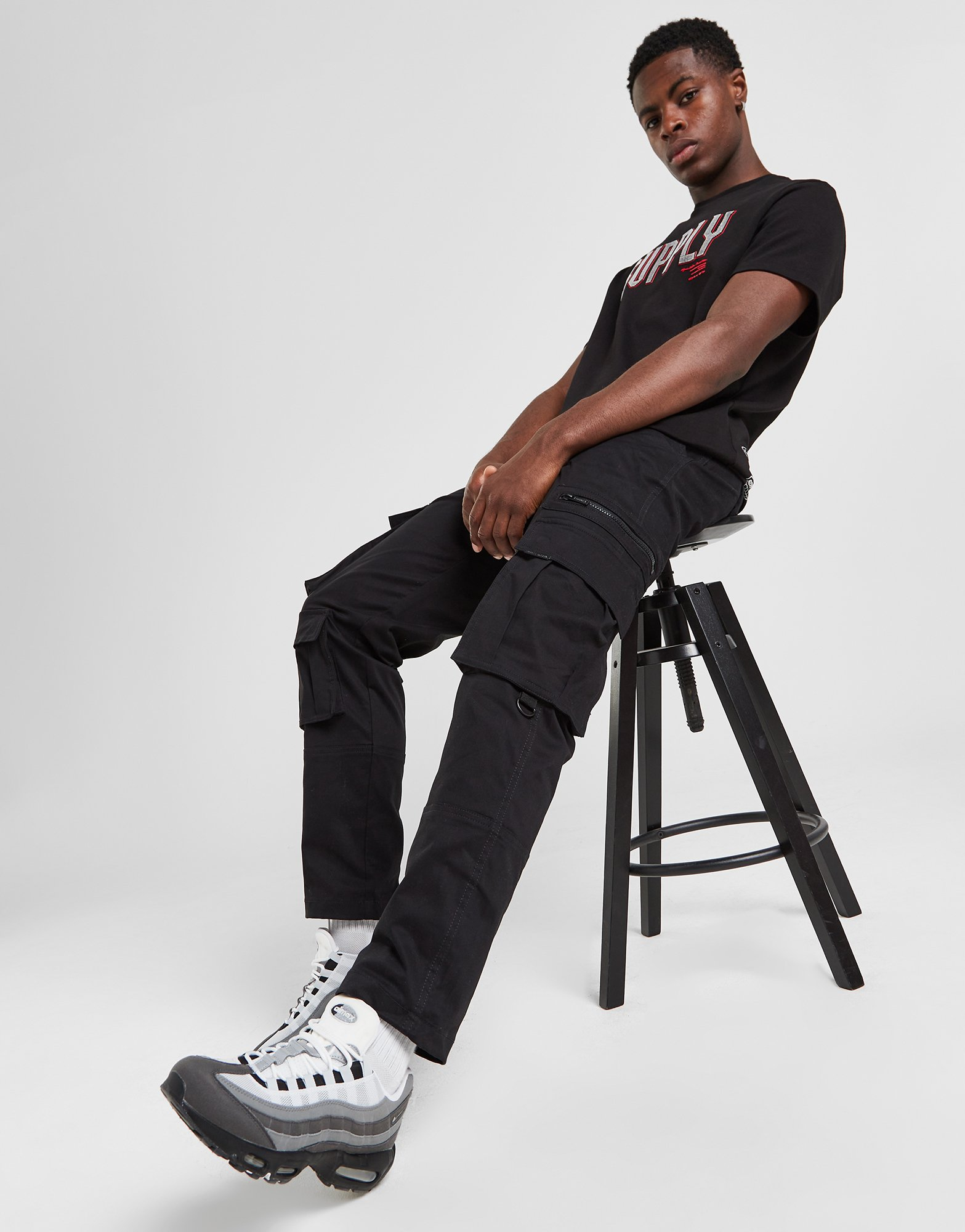 Supply & Demand Pantalon Cargo Raz Homme