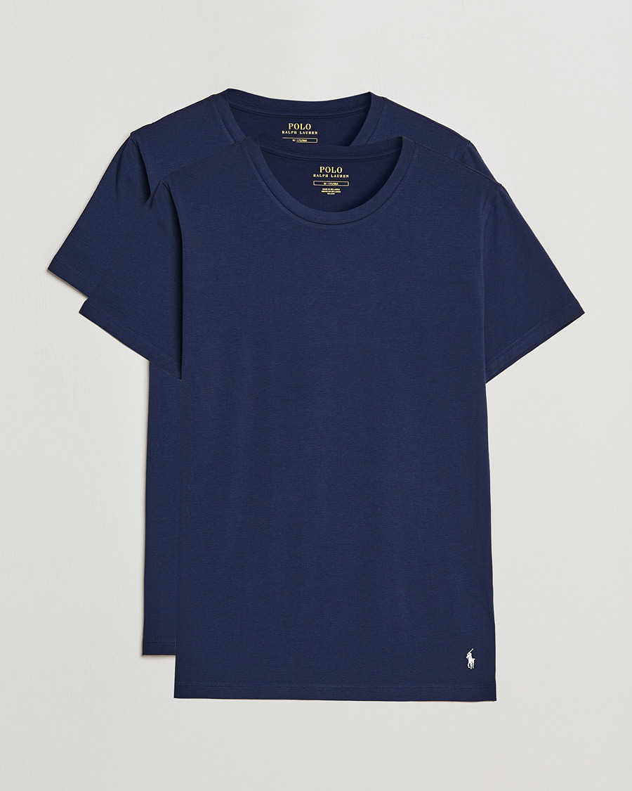 Polo Ralph Lauren 2-Pack Cotton Stretch T-Shirt Cruise Navy
