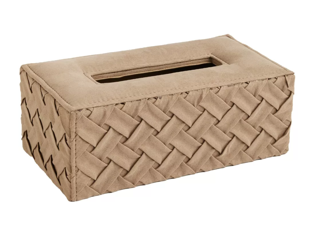 Distributeur De Mouchoirs Babtistin Beige Moyen 10x13.5x26