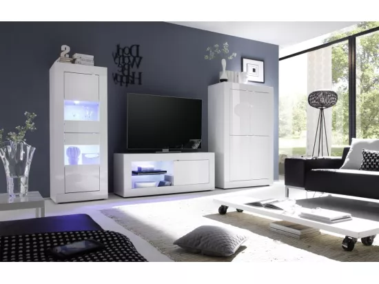 Meuble TV JAZZ blanc