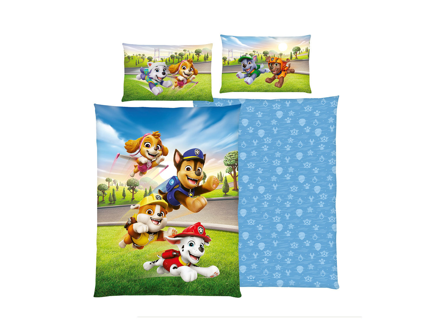 Bettwäsche mit Paw Patrol Superhelden