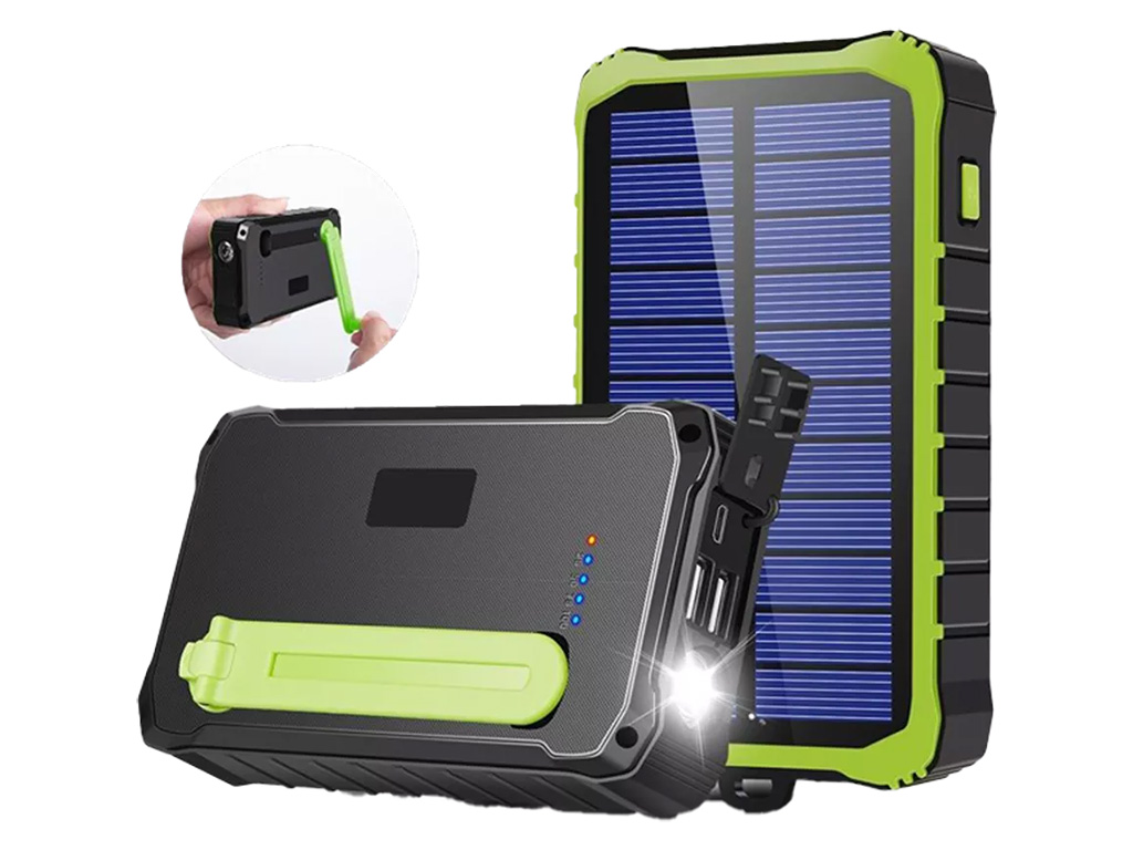 Denver PSO10012 solar powerbank - 10.000 mAh