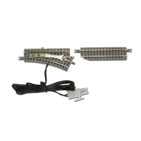 Rokuhan 7297023 Elektr. Weiche rechts R127-26° inkl. Gleis gerade 55mm