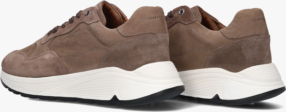 taupe stefano lauran lage sneakers star 007