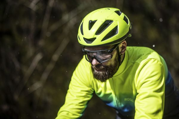 Rogelli Puncta Cykelhjelm, Fluor/Black