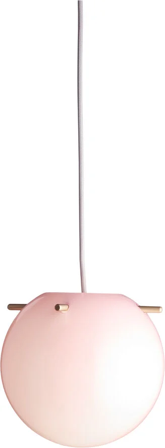 Frandsen Koi Pendant Ø25 EU Opal rose/brass sticks