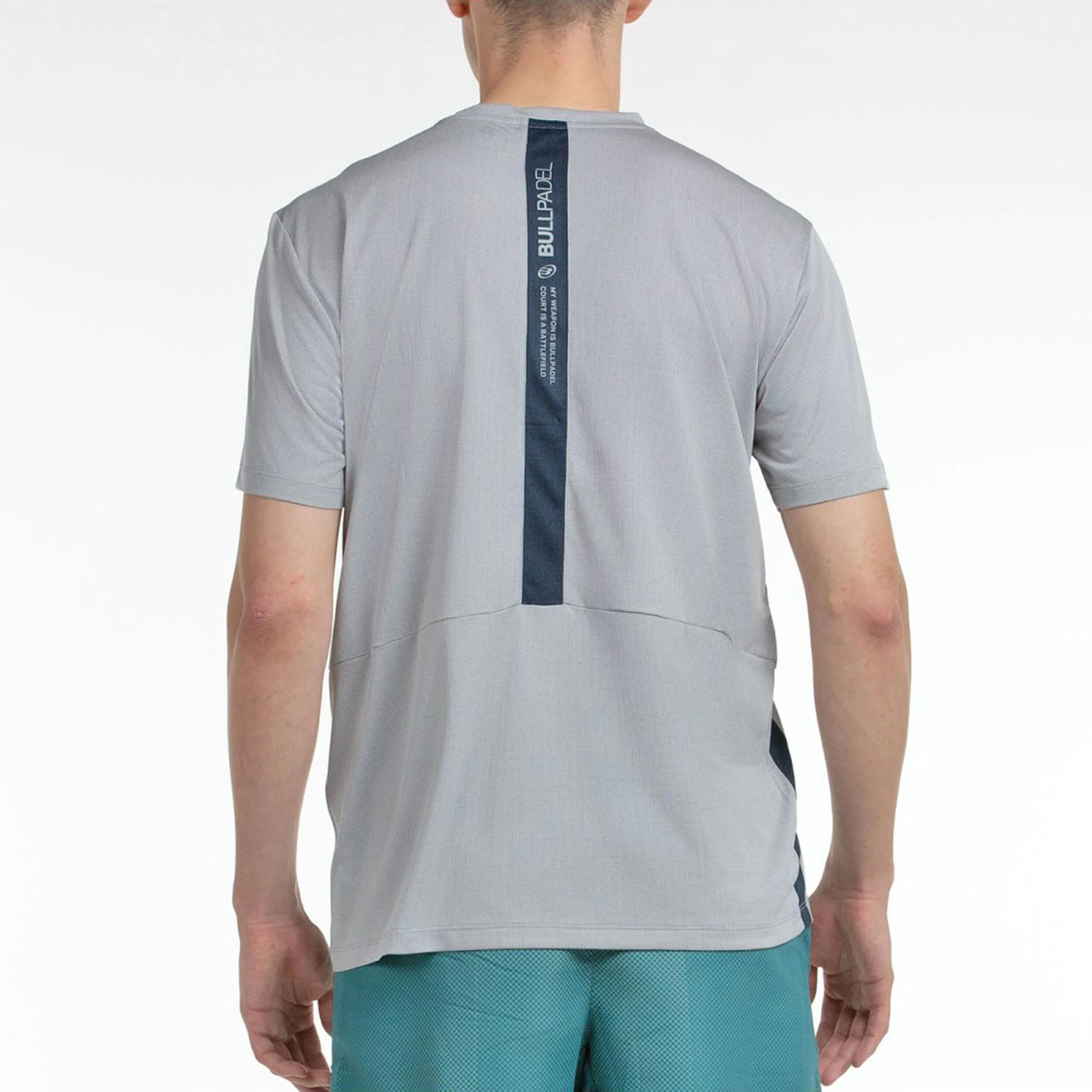 Bullpadel Bilao T-shirt Hommes - Gris