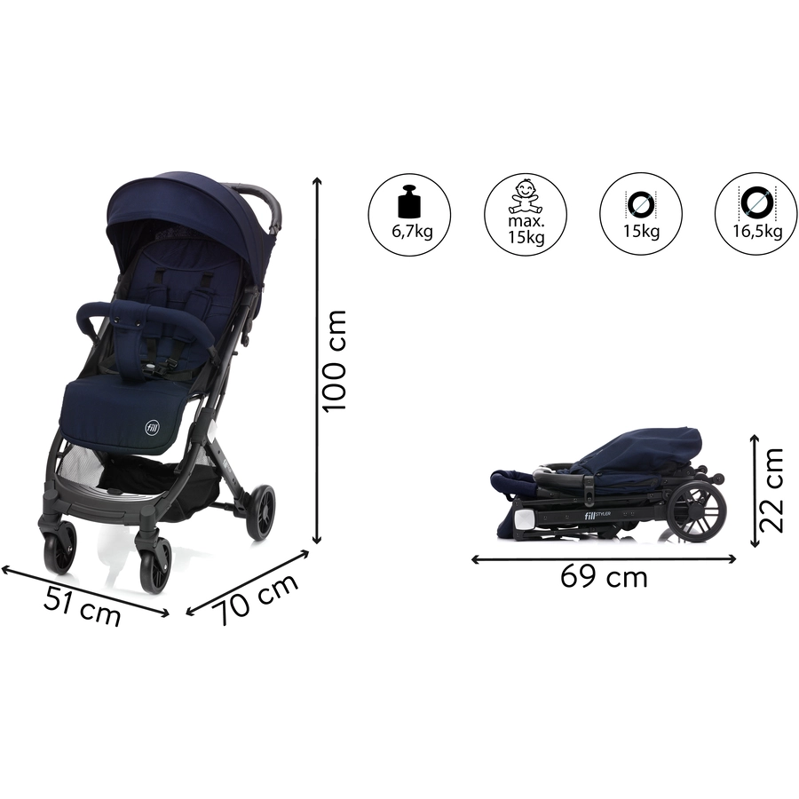 fill Sportwagen Styler Blau Melange