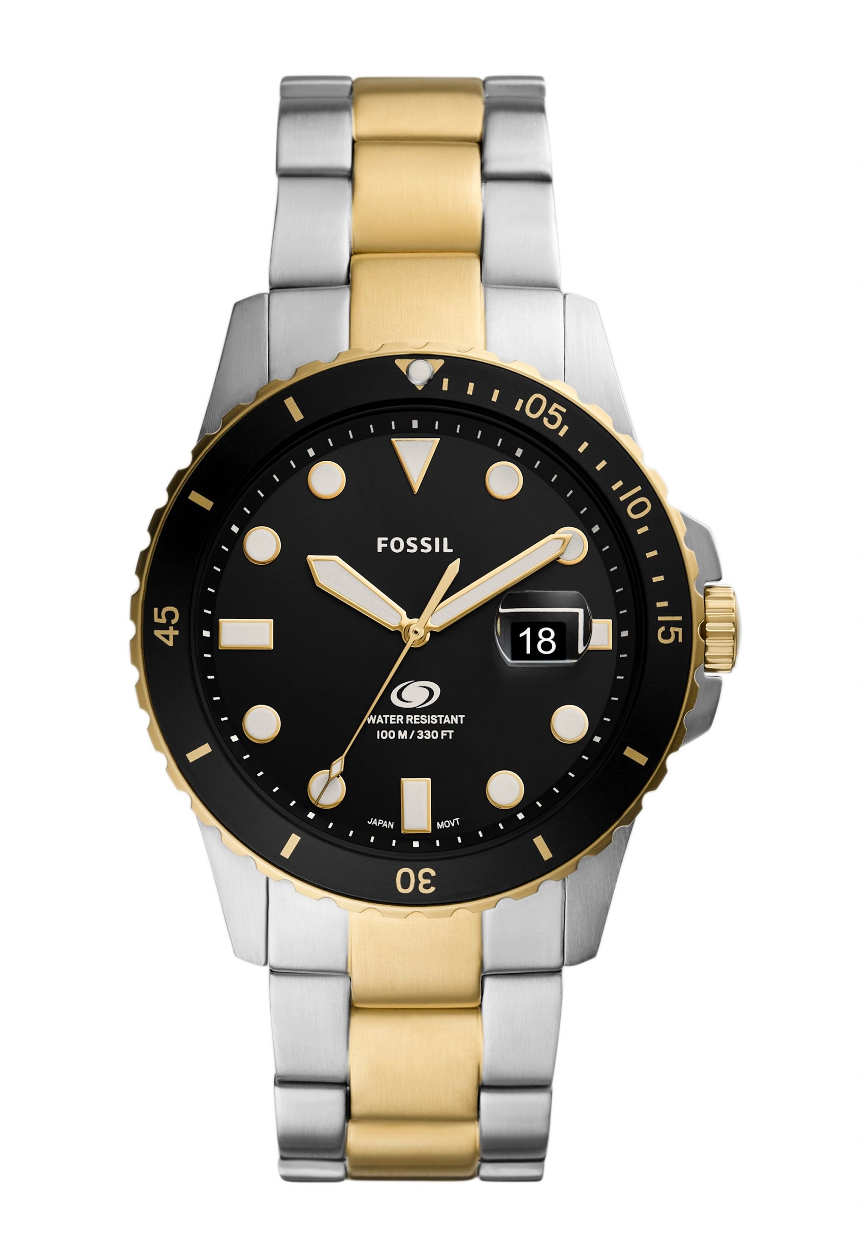 Fossil Herrenuhr Sport Bicolor FS5951