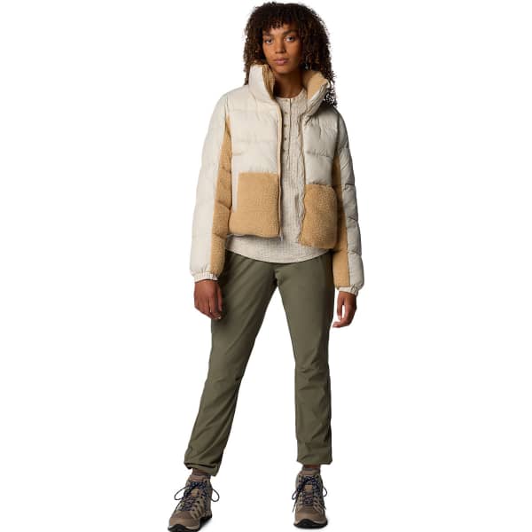 Veste COLUMBIA LEADBETTER POINT II SHERPA HYBRID JACKET W DARK STONE/CANOE