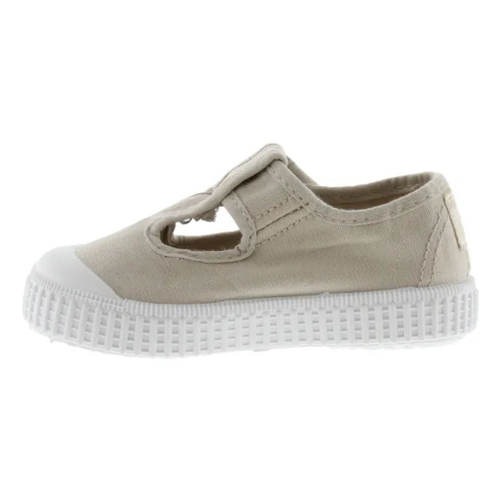 Victoria Baskets Scratchs Sandalia Tira Lona | Sable